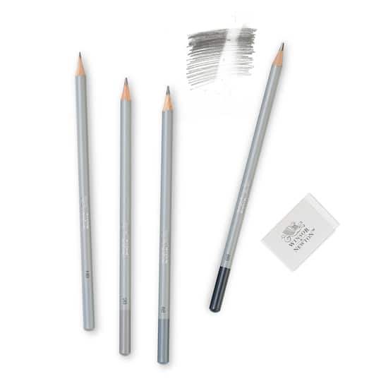 Winsor & Newton™ Studio Collection™ Graphite Pencil Set & Eraser